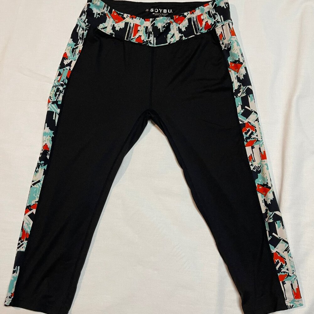 Soybu Capri Workout Leggings size L